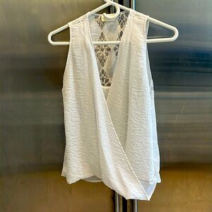 Zara W&B Collection lightweight blouse